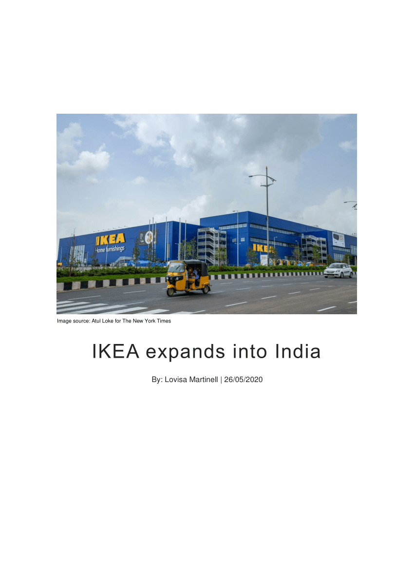 ikea entering india finally case study