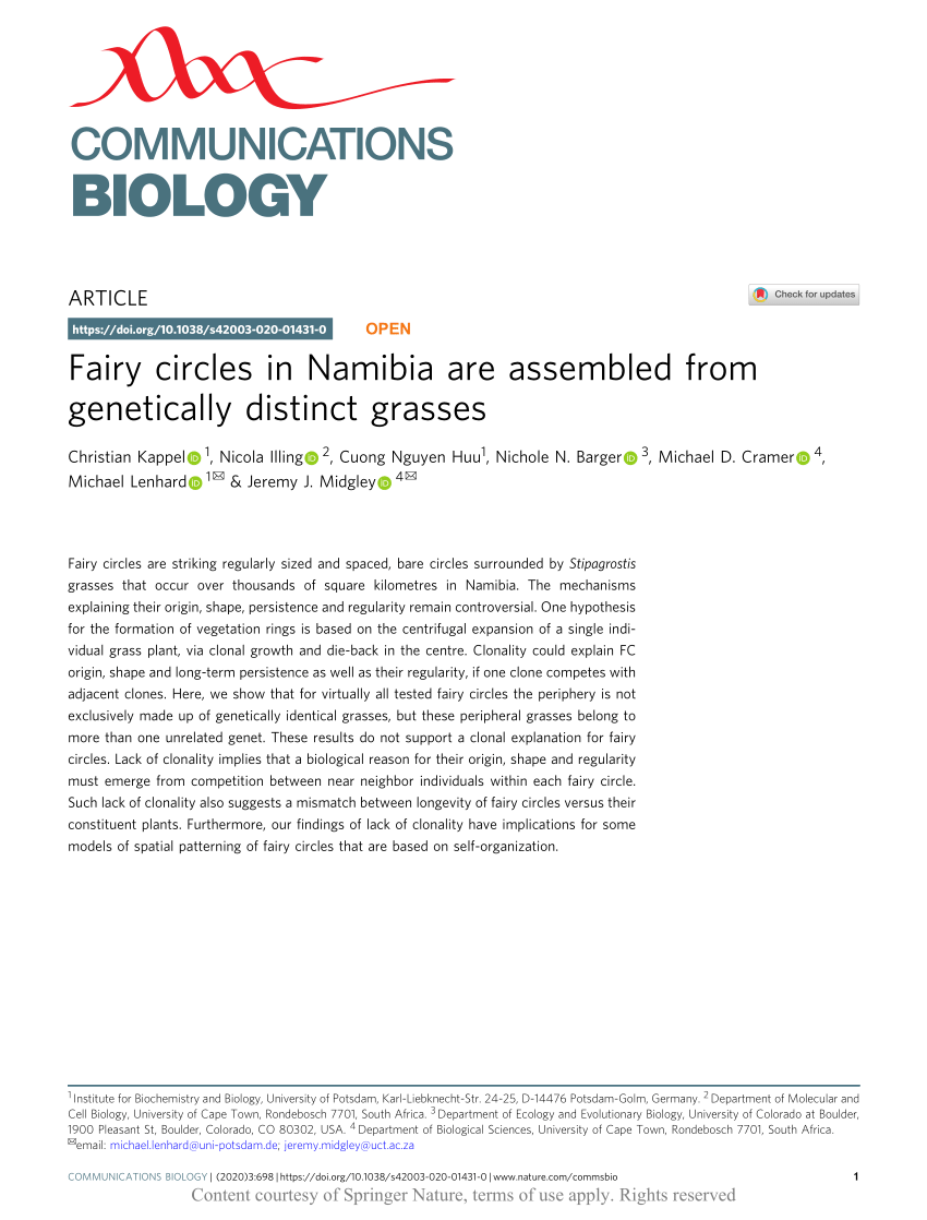A multi‐scale study of Australian fairy circles using soil