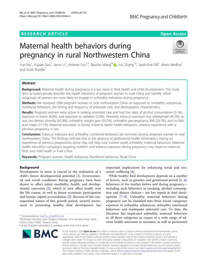 Pre-pregnancy micronutrient supplementation may be crucial to maternal  health while expecting: RCT