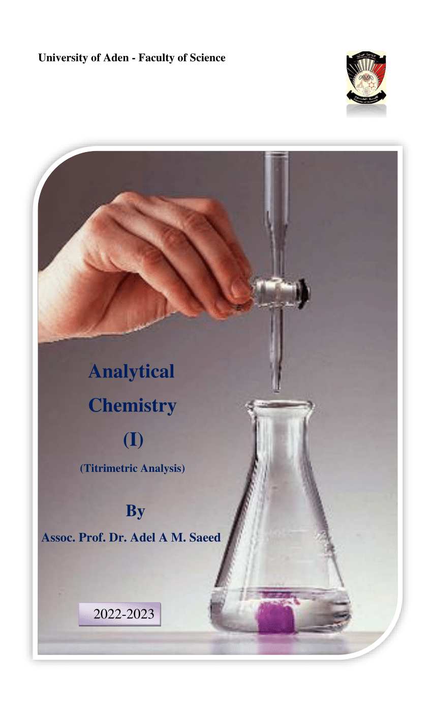 Principles Of Titrimetric Methods Of Analysis