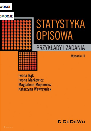 Pdf Statystyka Opisowa Przyk Ady I Zadania Wydanie Iii