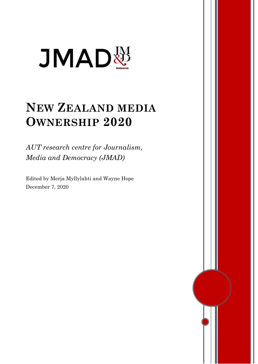 Pdf New Zealand Media Ownership Report