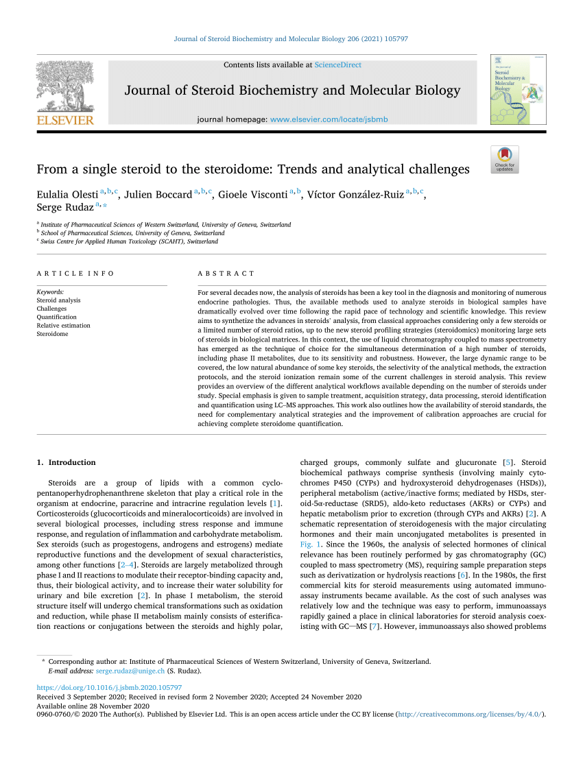 research paper on steroid