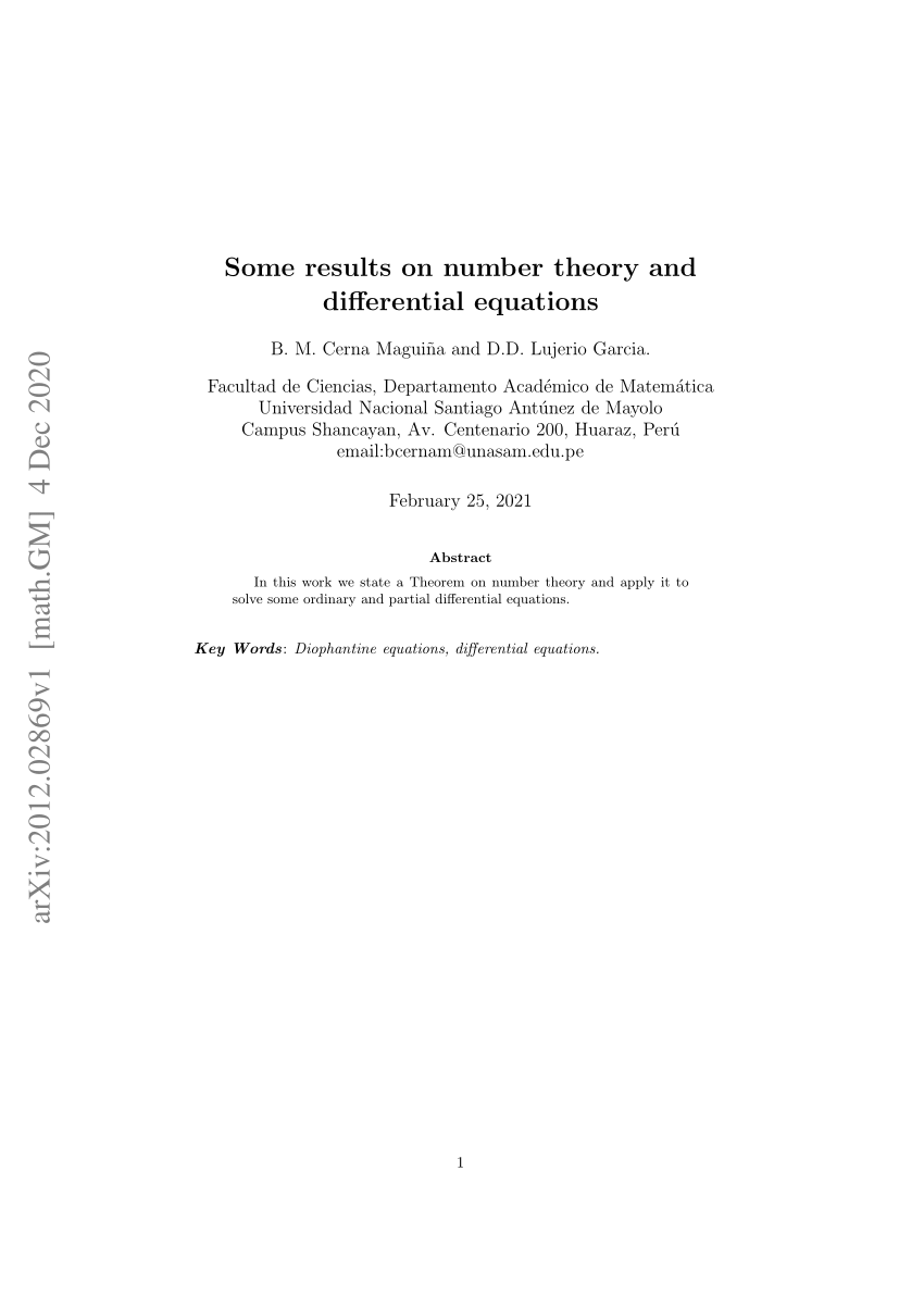 Algebraic Theory of Numbers Silberger Translated from the French by Allan J 