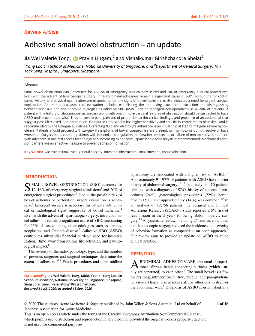 Serious postoperative complications induced by medical glue: three case  reports, BMC Gastroenterology