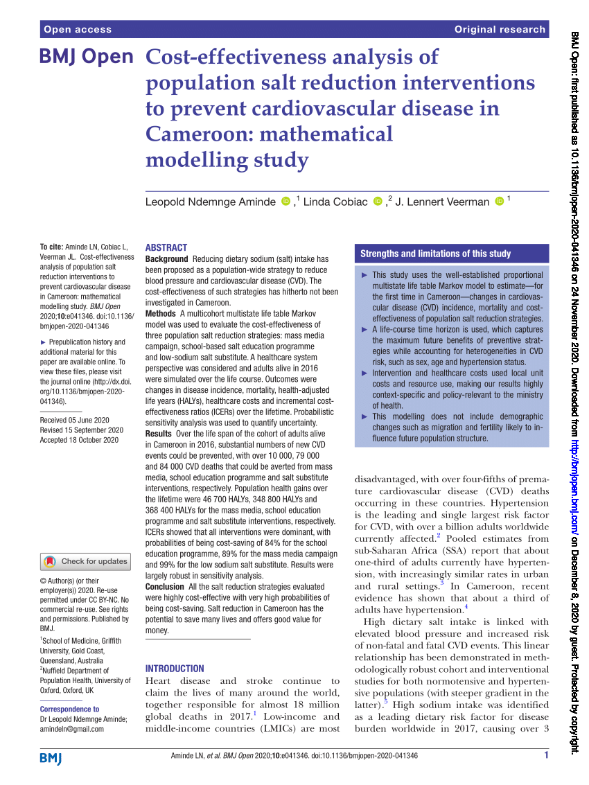 First direct evidence to show cost-effectiveness of salt substitutes on  cardiovascular outcomes