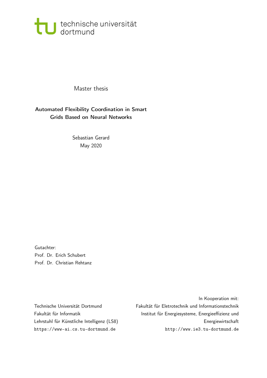 phd thesis in smart grids