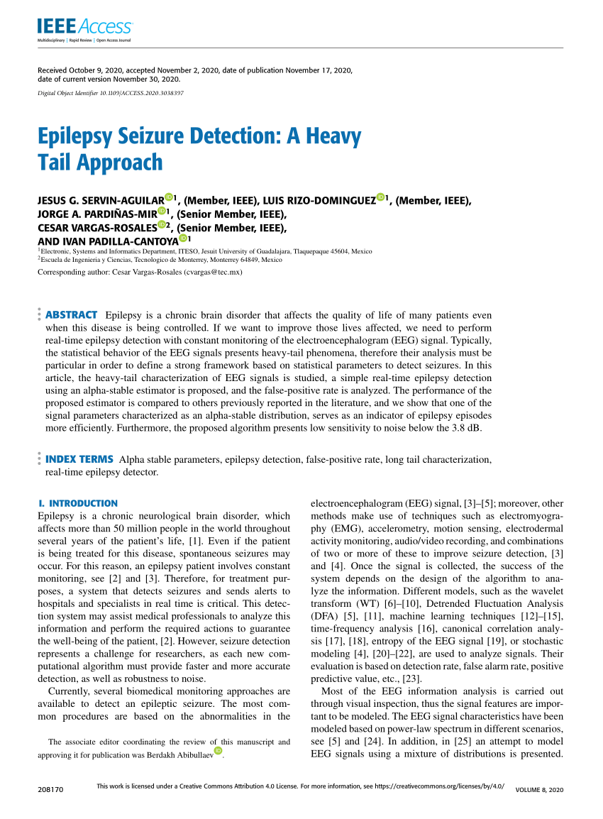 Epilepsy Seizure Monitor for Dom