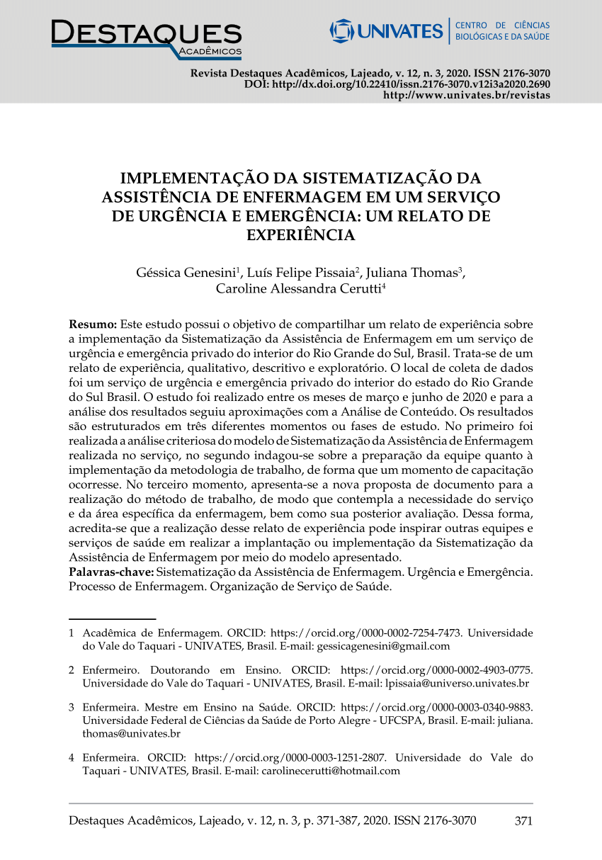 Assistência de Enfermagem Ao Paciente Com Anexite, PDF, Gravidez