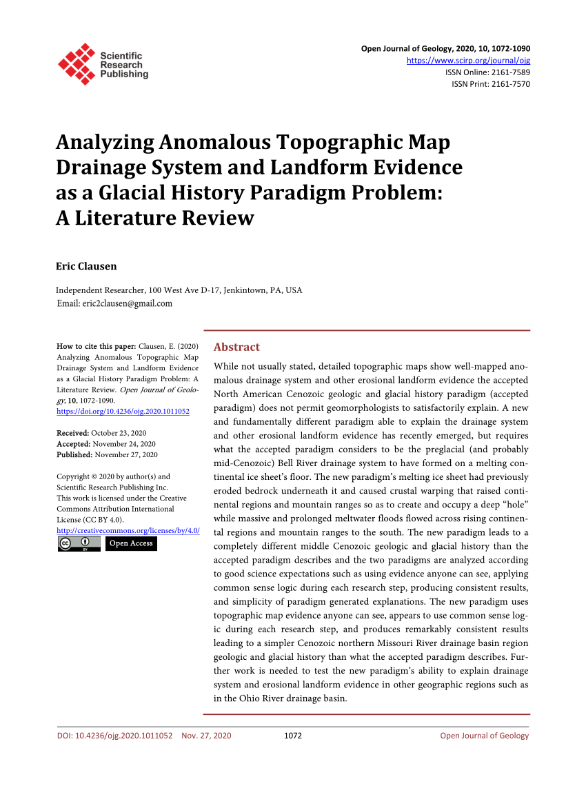 literature review on topographic survey pdf