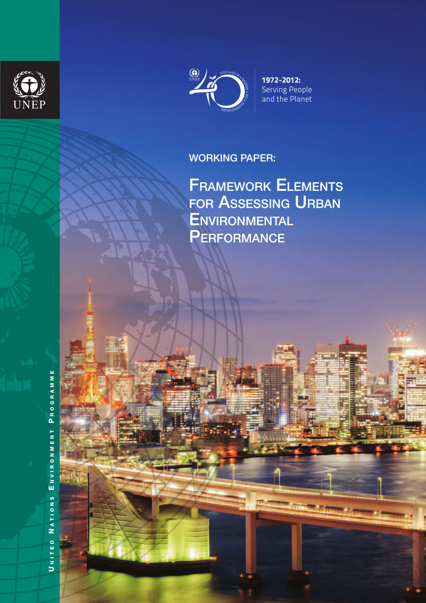 PDF) Framework elements For assessing Urban environmental PerFormance