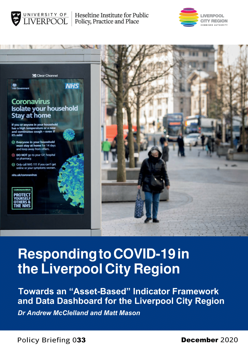 Pdf Towards An Asset Based Indicator Framework And Data Dashboard For The Liverpool City Region