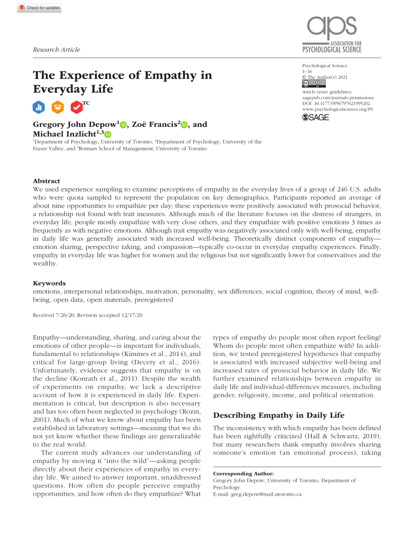 Empathy Definition: Importance and Benefits of Practising Empathy in  Everyday Life - Your Zen Growth