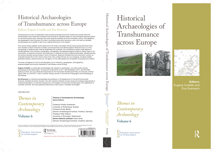 PDF) Historical Archaeologies of Transhumance across Europe
