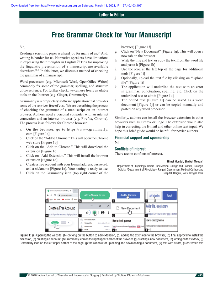 dissertation grammar check