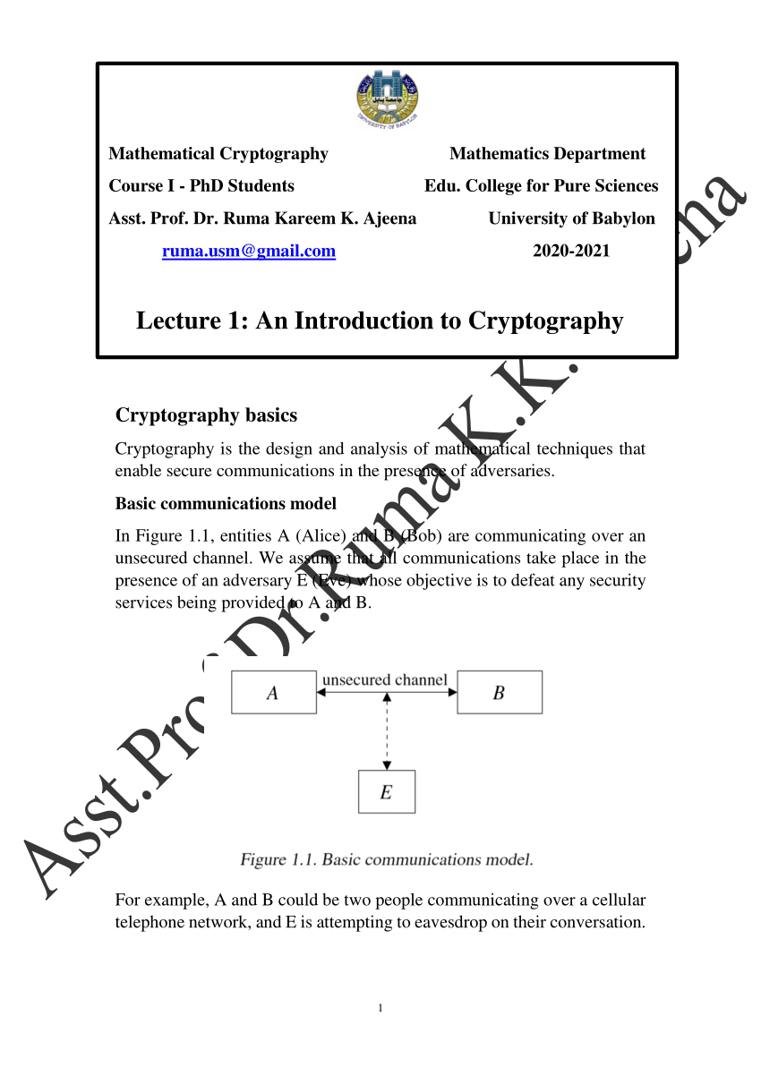 download cryptography research papers