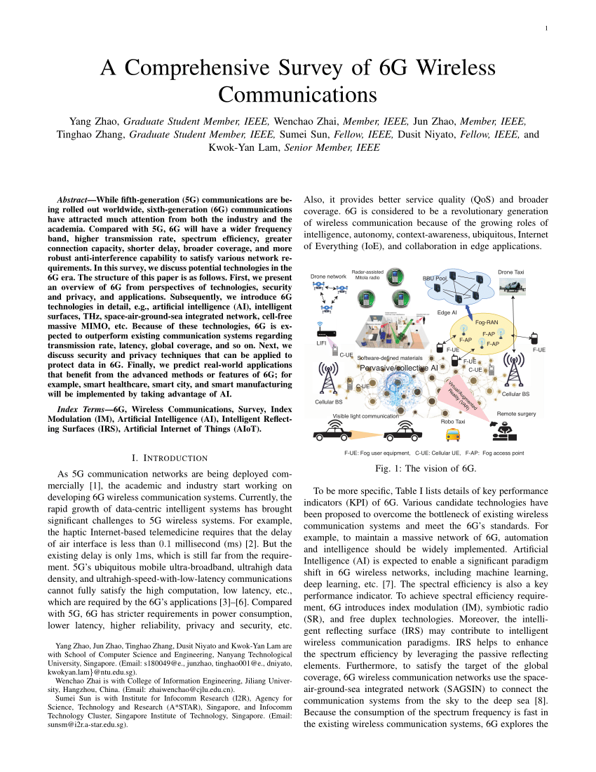 research paper of wireless communication