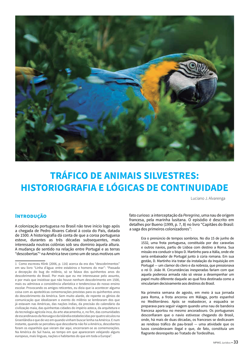 PDF) Apreensão de animais silvestres domesticados: garantismo,  razoabilidade e proporcionalidade
