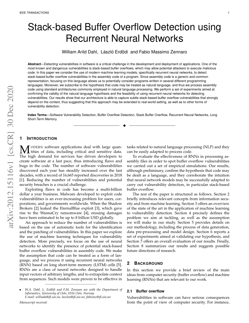 pdf-stack-based-buffer-overflow-detection-using-recurrent-neural-networks