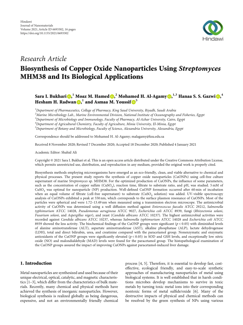 copper oxide nanoparticles thesis pdf