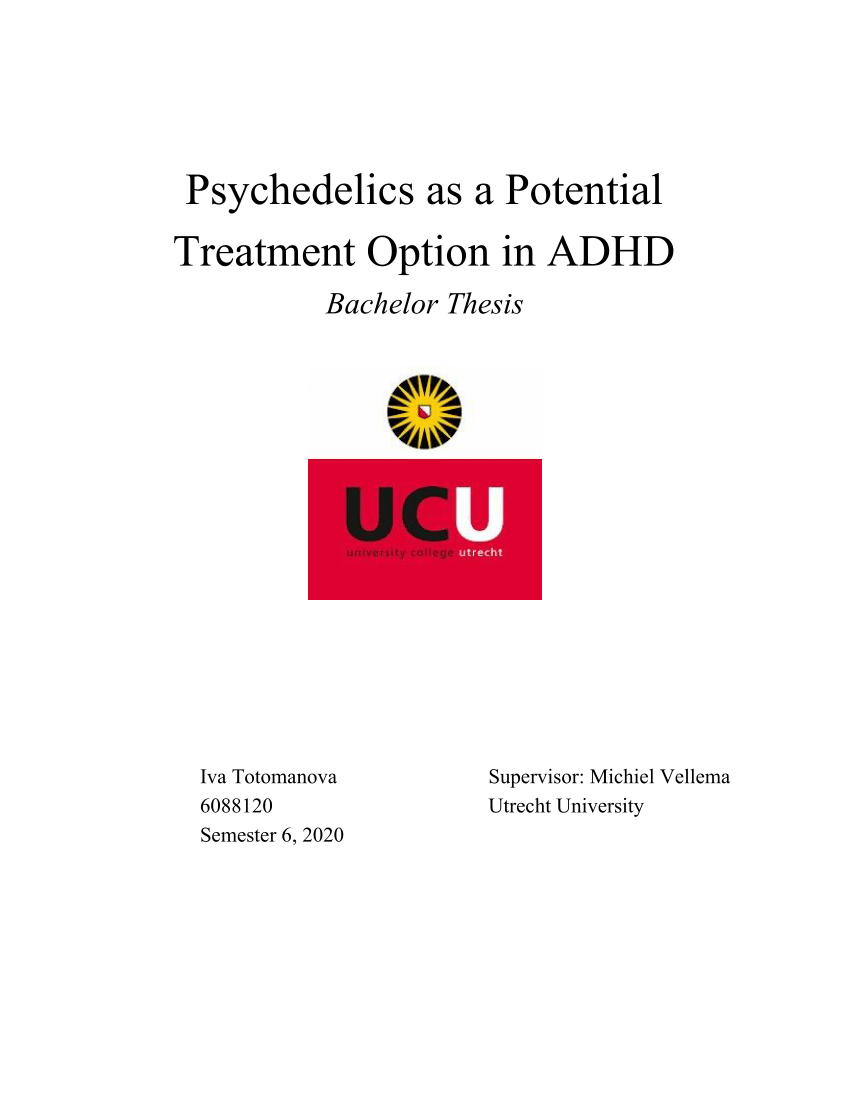 Pdf Psychedelics As A Potential Treatment Option In Adhd