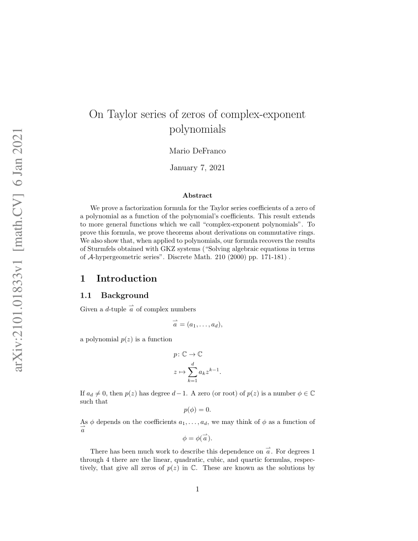 pdf-on-taylor-series-of-zeros-of-complex-exponent-polynomials