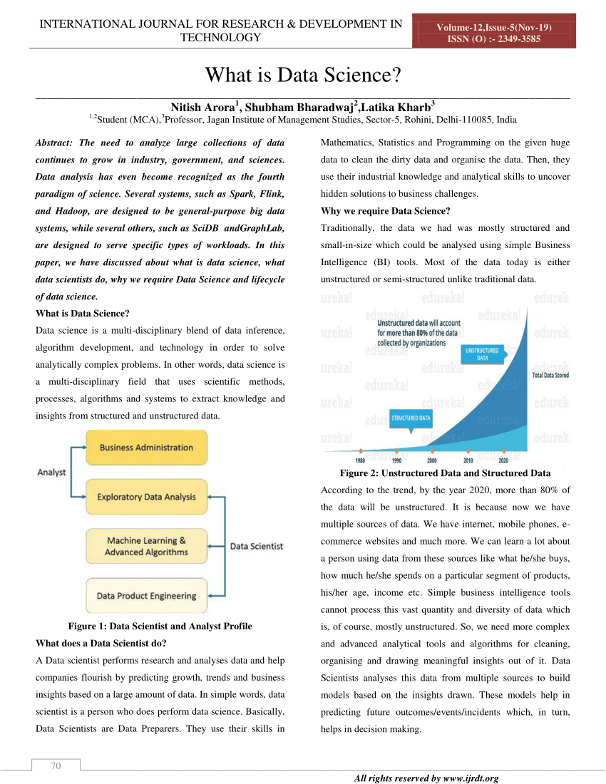 what is data science dissertation