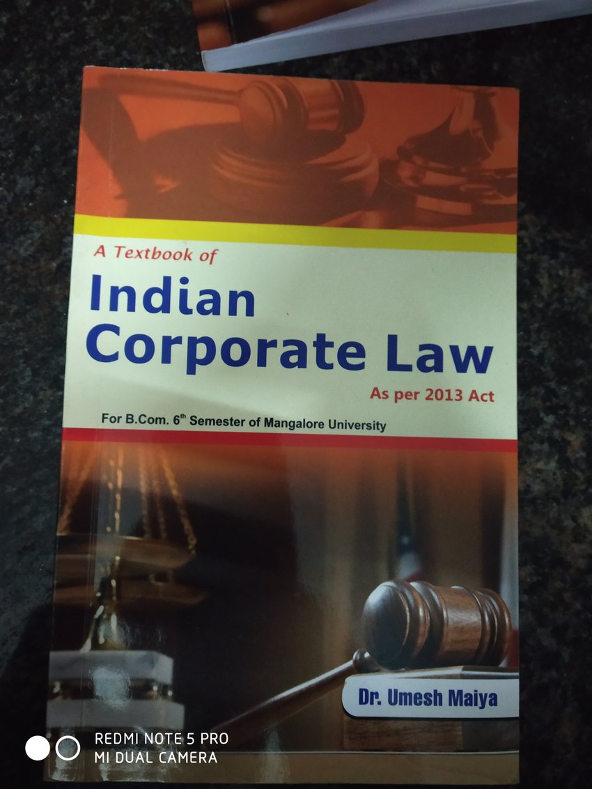 research topics on corporate law in india