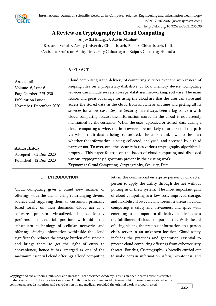 research papers on cryptography technology