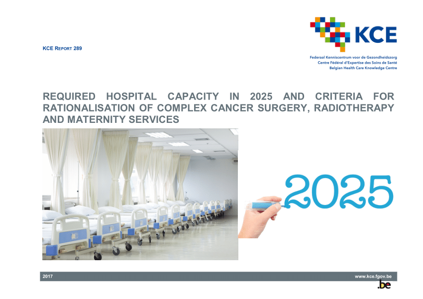 (PDF) Required hospital capacity in 2025 and criteria for