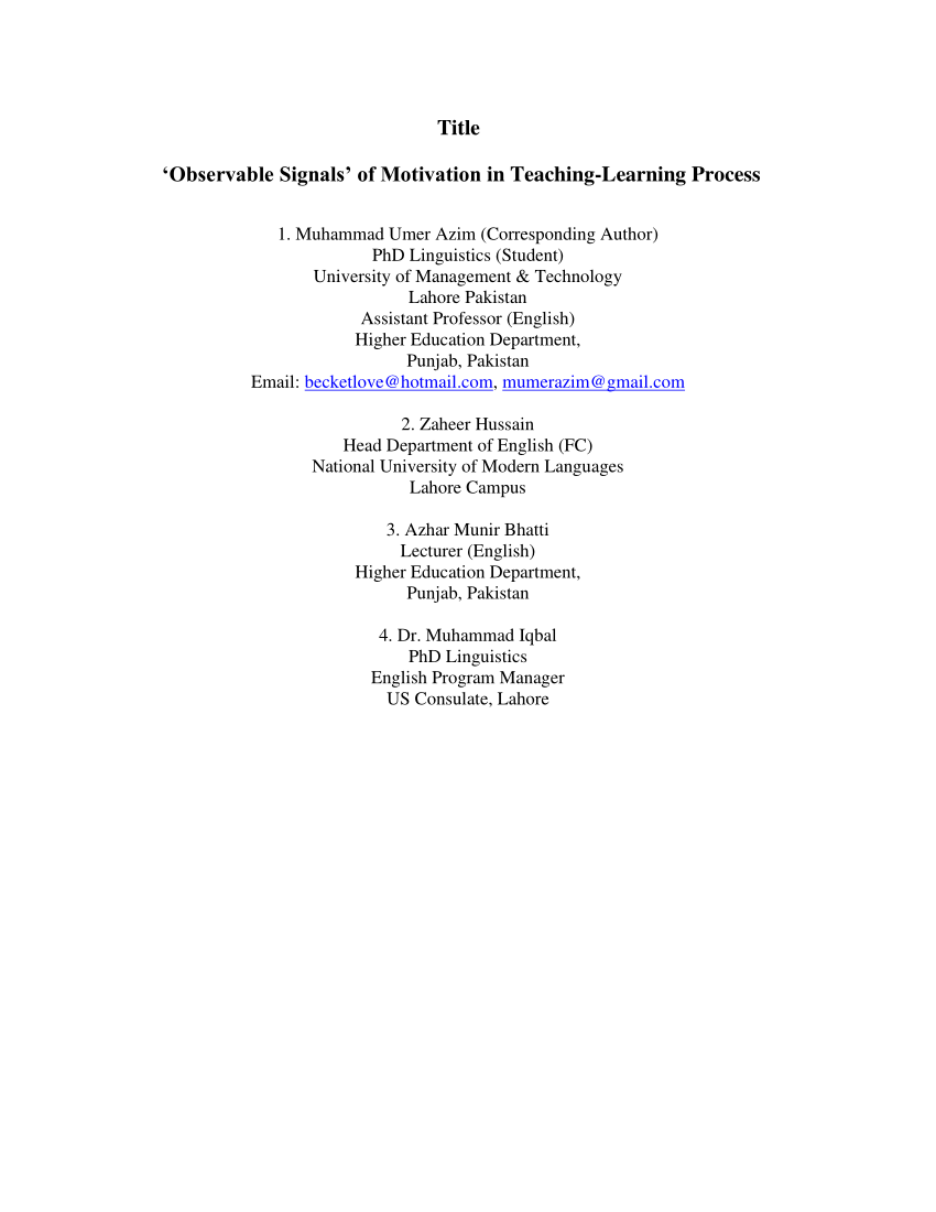 pdf-observable-signals-of-motivation-in-teaching-learning-process