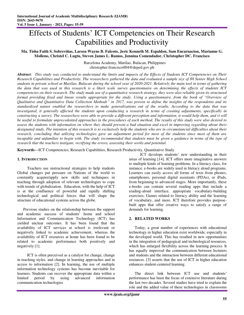 thesis about research capabilities