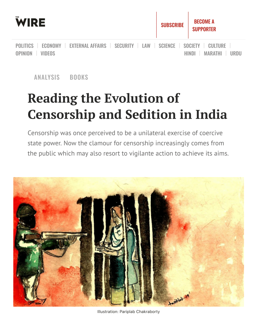 censorship in india essay