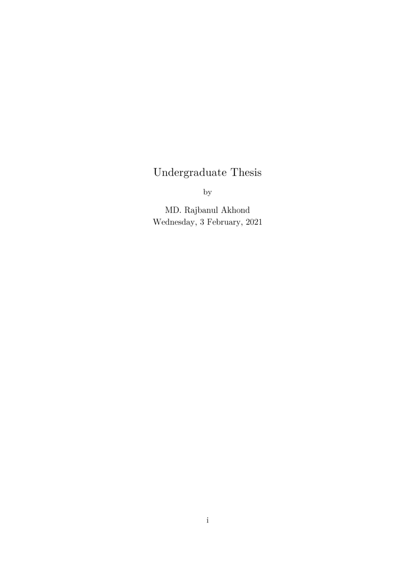 final thesis paper sample