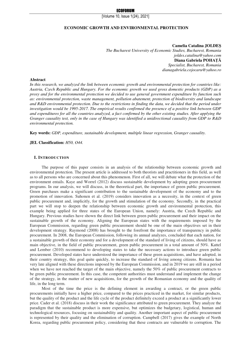 research paper on environmental protection pdf