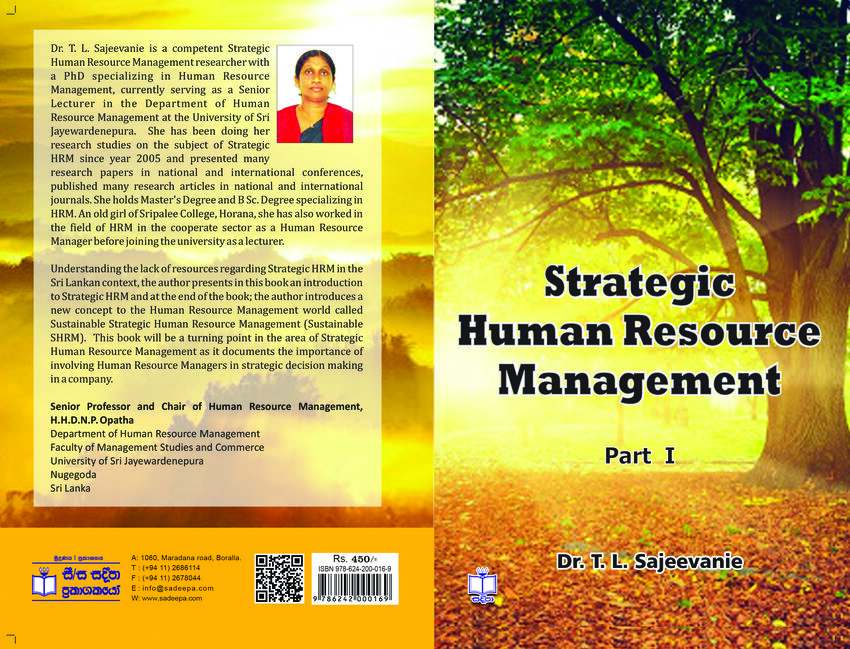 strategic human resource management literature review