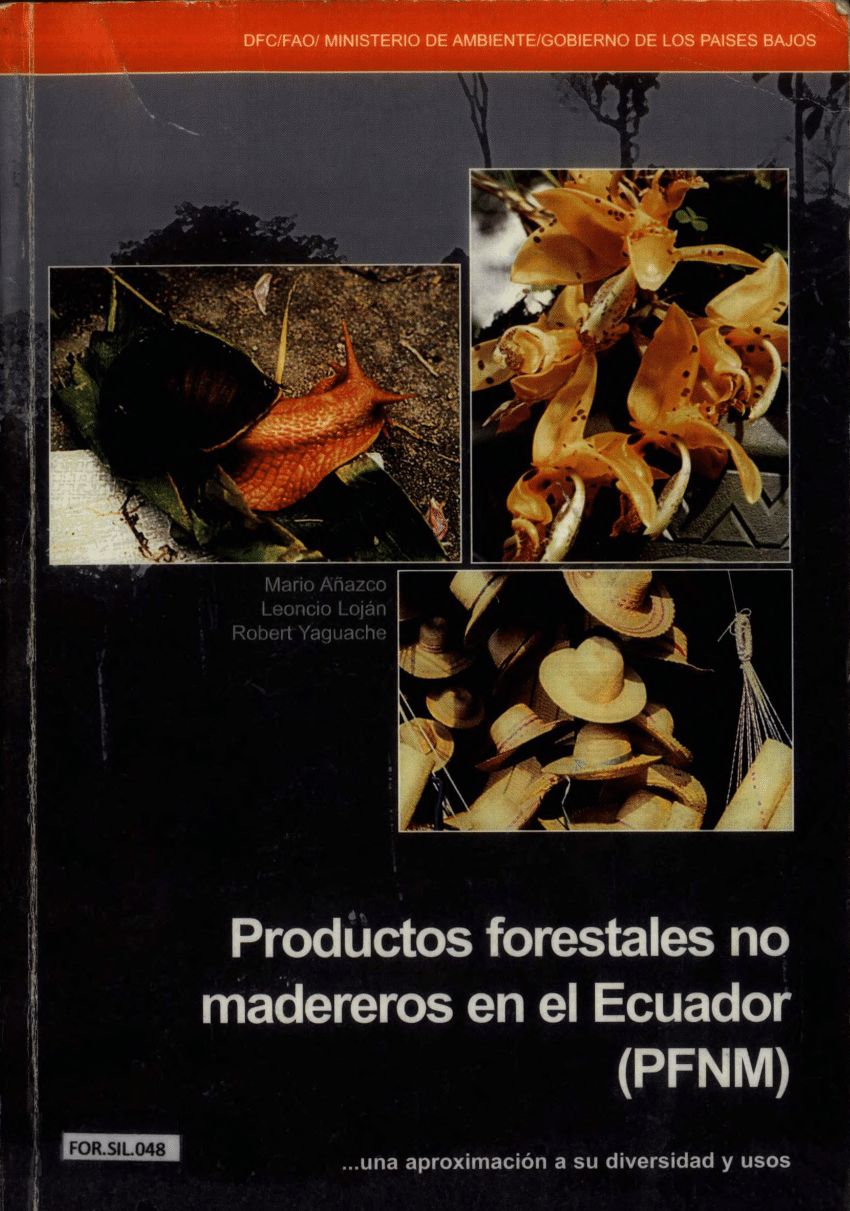 (PDF) Productos forestales no madereros en el ecuador