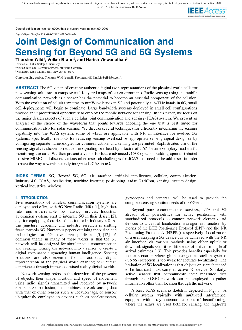 Special issue on Wireless communication systems in beyond 5G era