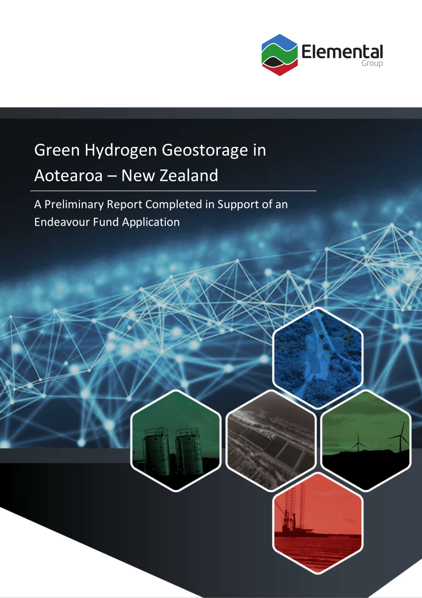 Pdf Hydrogen Geostorage In Aotearoa New Zealand