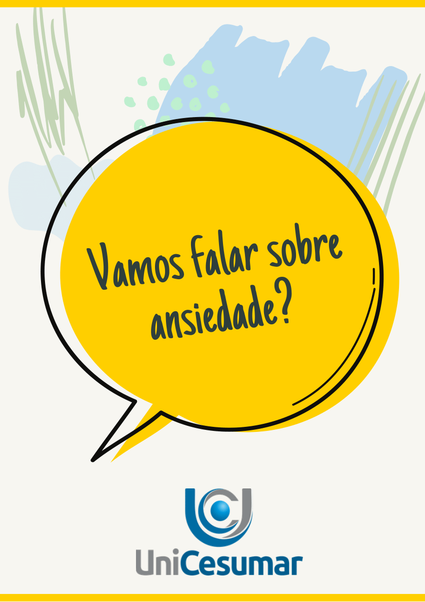 Pdf Cartilha Vamos Falar Sobre Ansiedade