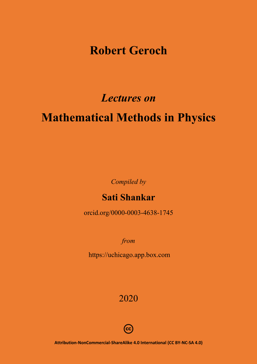 research topics on mathematical physics