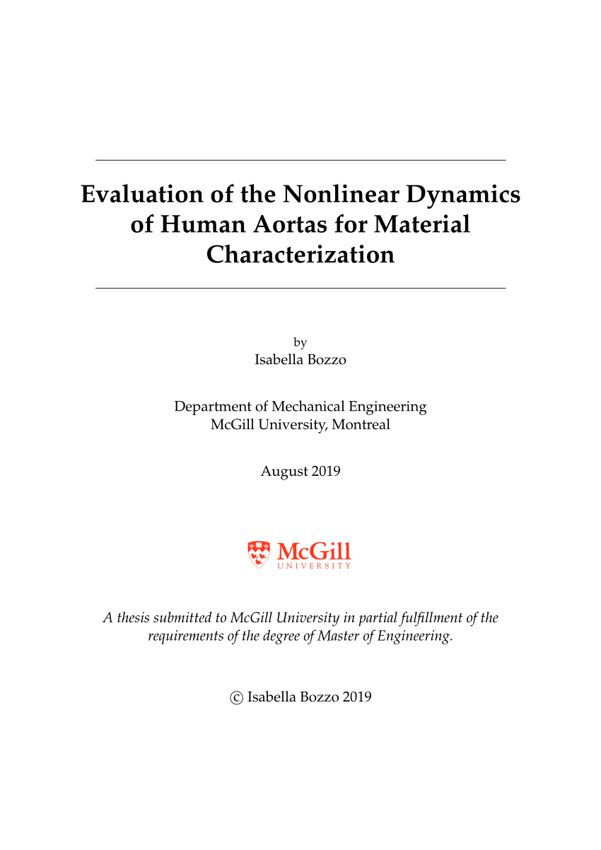 masters thesis mcgill