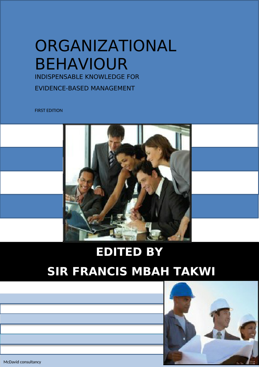 research on organizational behavior pdf