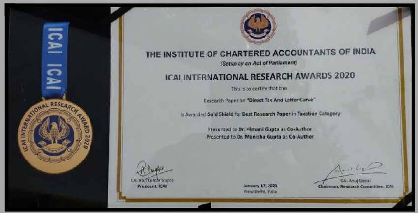 icai dissertation award