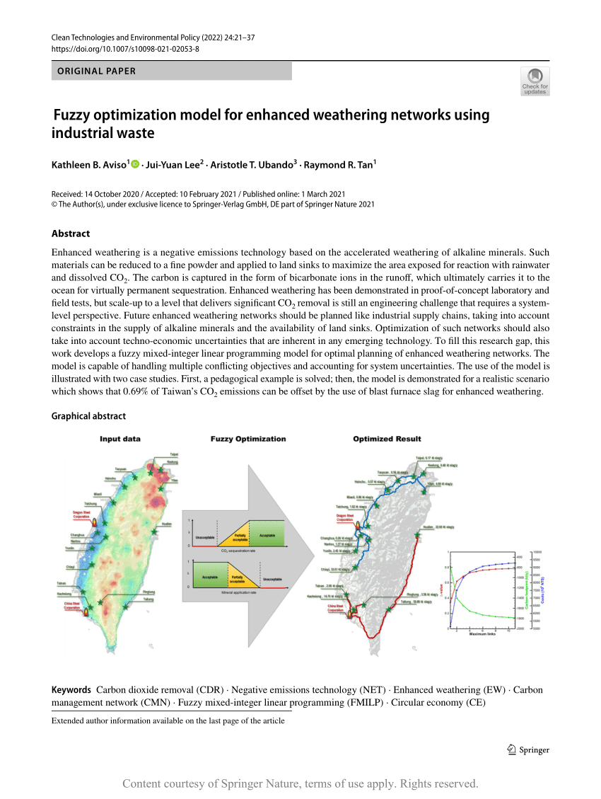 A bibliometric review on the application of fuzzy optimization to