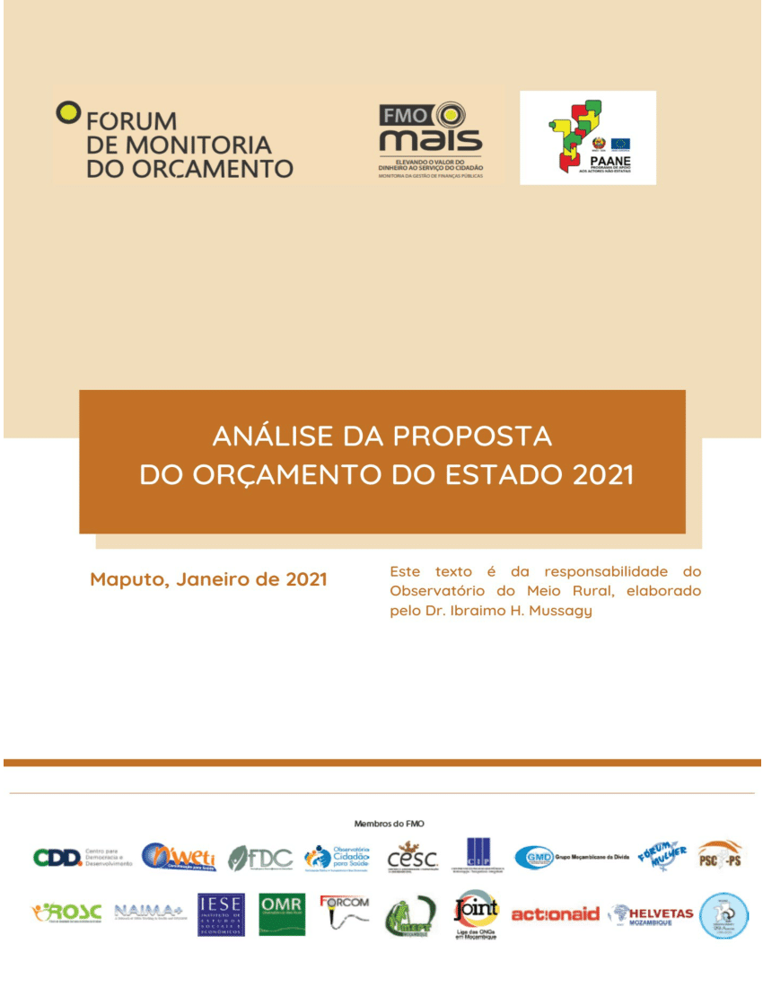 Pdf AnÁlise Da Proposta Do OrÇamento Do Estado 2021 8335