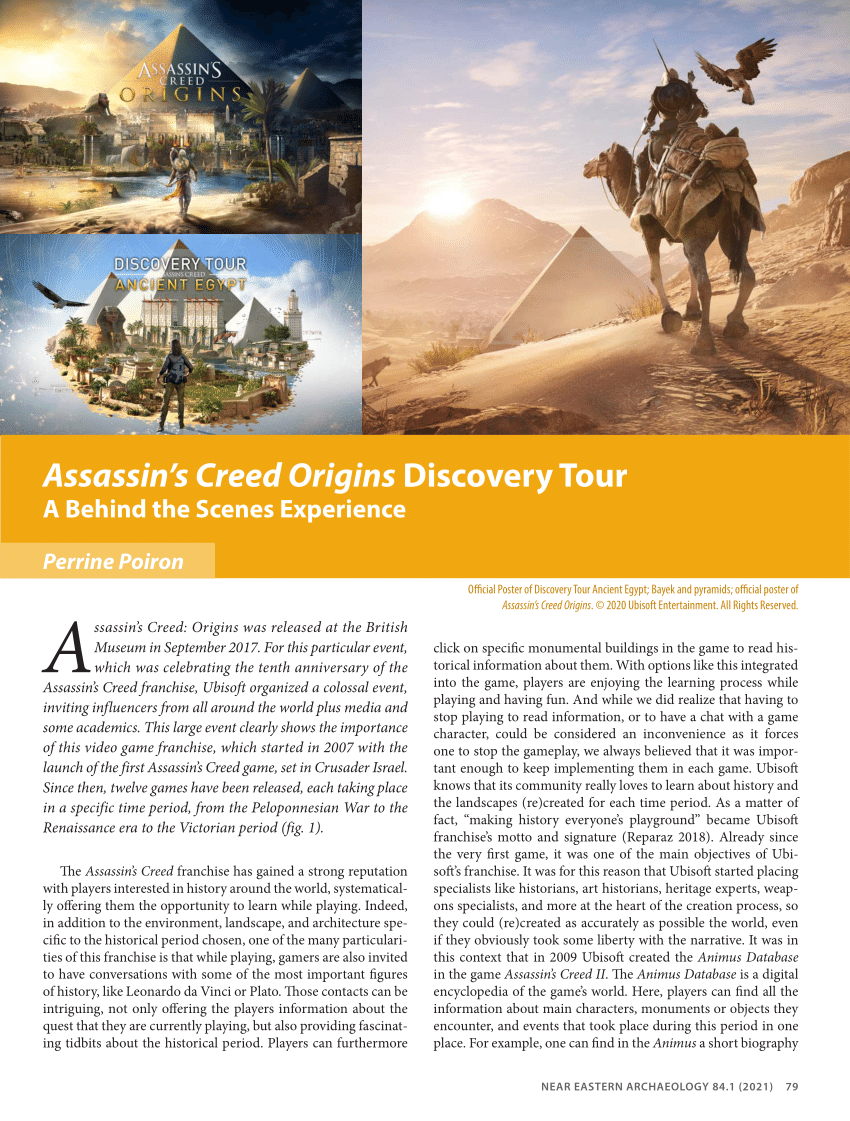 discovery tour origins