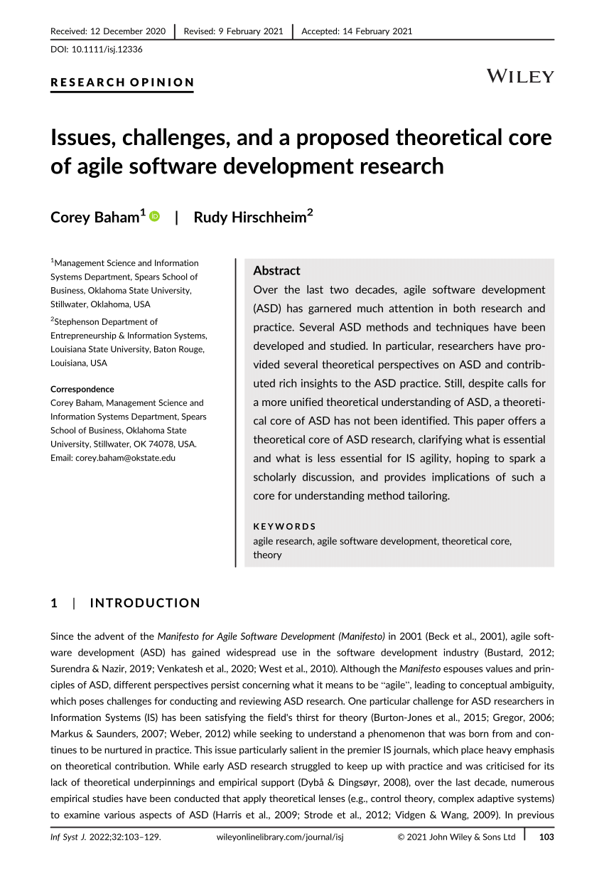 challenges in agile software development a systematic literature review