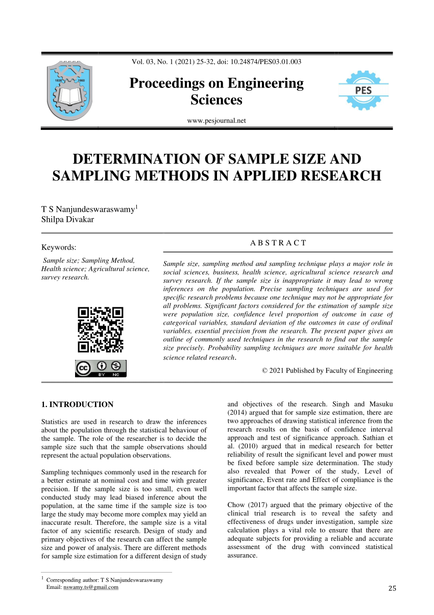 sampling in research pdf