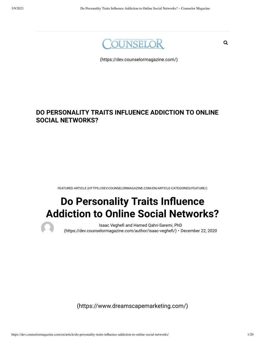 pdf-do-personality-traits-influence-addiction-to-online-social-networks